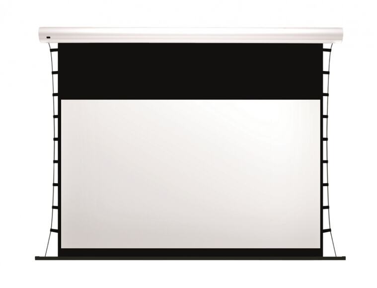 Экран с электроприводом Kauber Blue Label Tensioned BT Cinema, 131" 16:9 Clear Vision, область просм