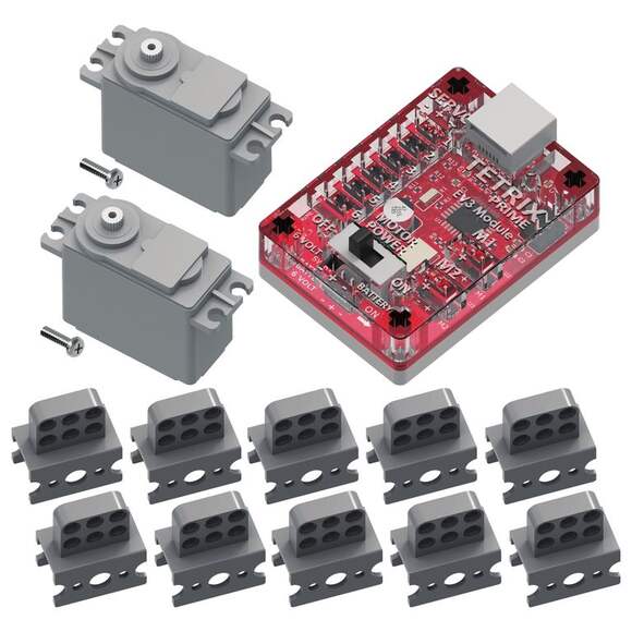 44590 Набор комплектующих к конструкторам серии TETRIX® PRIME и EV3