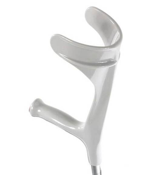Костыль с опорой под локоть, вариант исполнения: 222KL-Standart ( Ergo-Grip), серый (костыли)