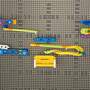 Набор деталей для креативной панели. Трассы./ TRACK WALL, 3+, 175 деталей