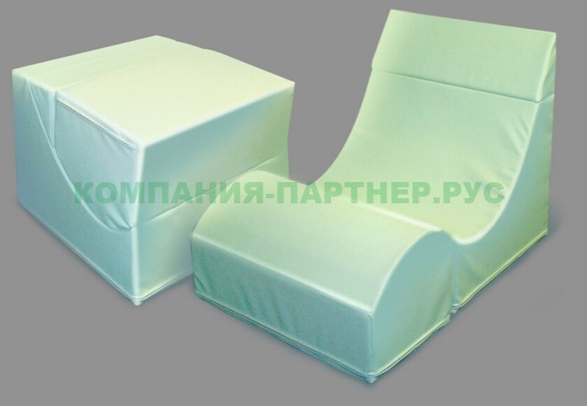 Терапевтическое кресло-кубик для взрослых, L75 W75 H61