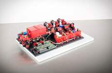 Сортировочный конвейер с датчиком цвета / Sorting Line with Color Detection 24V