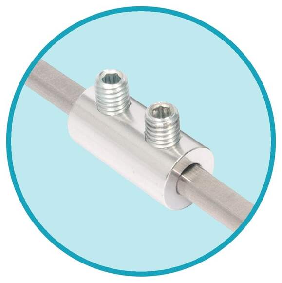 39275 Втулочная муфта для осей электродвигателей серии TETRIX® MAX (2 шт/уп)