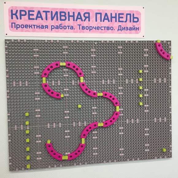 Доска для конструирования/ JUMBO BASE GRID, 3+, 58 деталей