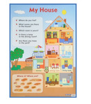 Мой дом. My House. Наглядное пособие на англ.яз.
