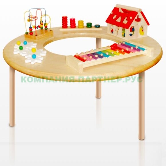 Музыкальный игровой стол, D80 H70