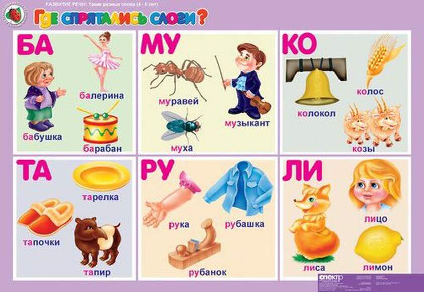 Развитие речи 4-5 лет. "Такие разные слова".