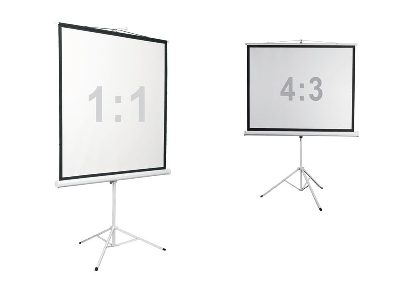 Экран на штативе Digis DSKD-1106 (Kontur-D, формат 1:1, 112", 206x209, рабочая поверхность 200x200, 
