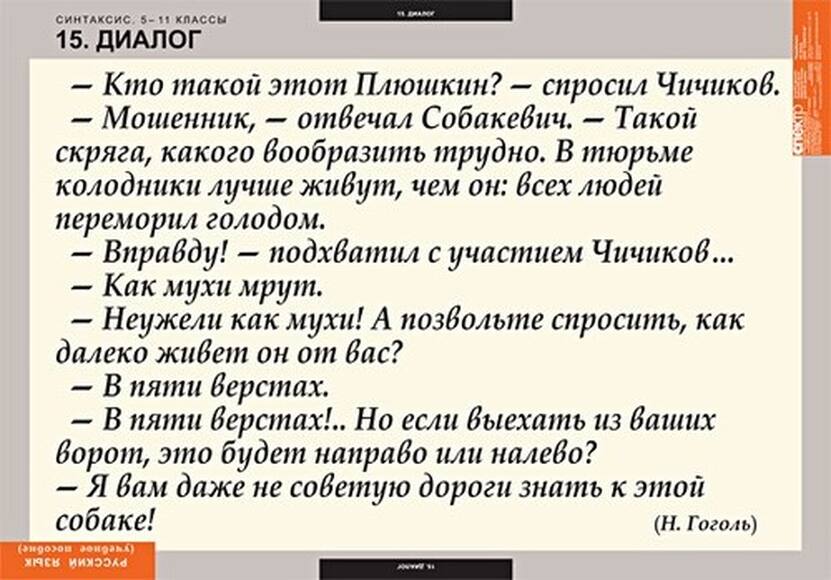 Таблицы Русский язык. Синтаксис. 5-11 классы 19 шт