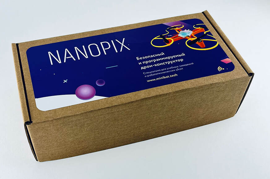 Программируемый конструктор Квадрокоптер Nanopix. Образовательный набор