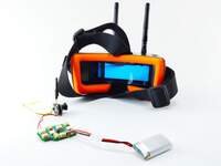 Комплект Камера и очки FPV для Nanopix