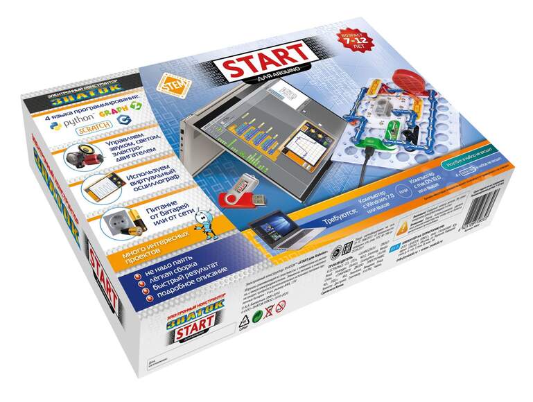 Эл. конструктор ЗНАТОК для Arduino START