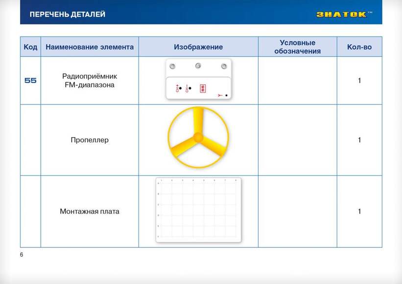 Эл. конструктор ЗНАТОК "34схемы"