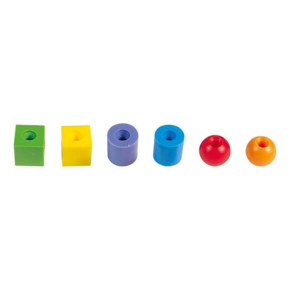 PLASTIC BEADS / Шнуровка - Пластиковые бусы