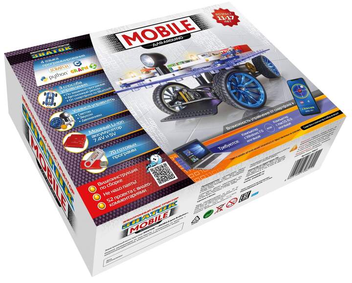 Эл. конструктор ЗНАТОК для Arduino MOBILE