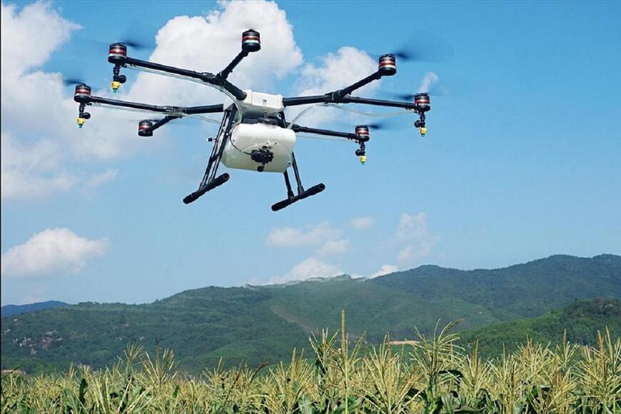 Мультикоптер DJI Agras MG-1P для сельского хозяйства