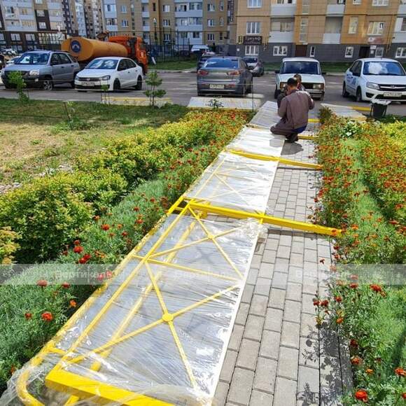 Секция начальная, левая с поручнем