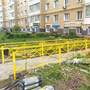 Секция промежуточная, с поручнем