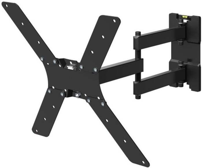 Кронштейн для телевизора Holder LCD-5566-B, 32-55", настенный, поворотно-выдвижной и наклонный,  чер