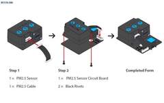 Датчик взвешенных частиц Me PM2.5 Sensor / Makeblock